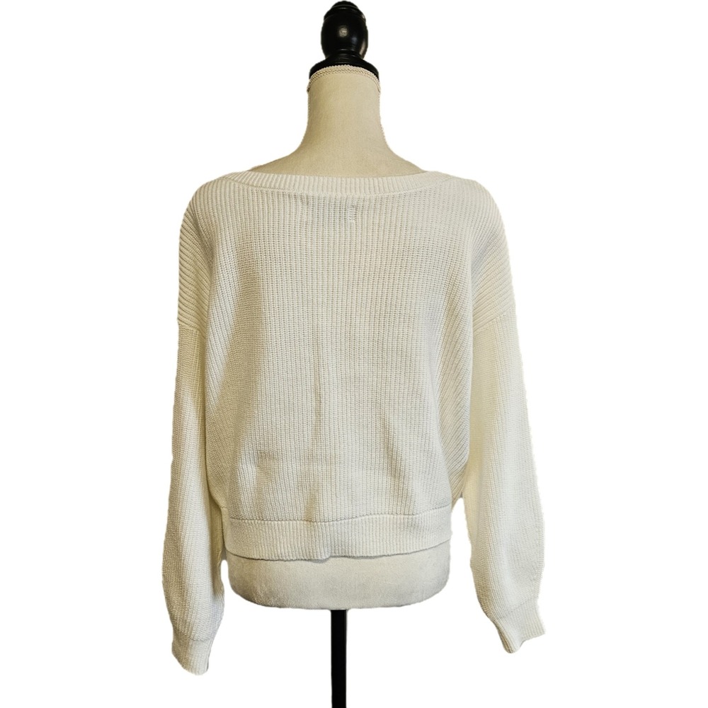 Hollister Strawberry Off-The-Shoulder Sweater Size S Whimsical Cottagecore - Picture 4 of 8